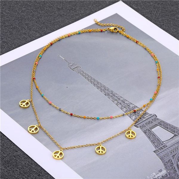 pendant necklaces 2021 trend eiffel tower double layer necklace for women stainless steel choker sweater chain jewelry wedding, Silver
pendant necklaces 2021 trend eiffel tower double layer necklace for women stainless steel choker sweater chain jewelry wedding, Silver