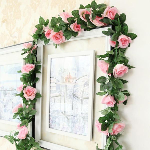 decorative flowers & wreaths leaf garden artificial flower vine 16 rose elegant accessories lifelike simulation wedding decoration el diy ho
decorative flowers & wreaths leaf garden artificial flower vine 16 rose elegant accessories lifelike simulation wedding decoration el diy ho