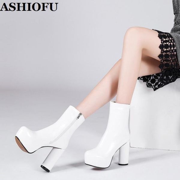 boots ashiofu handmade ladies thick heel platform round-toe ankle plus size evening club fashion winter short, Black
boots ashiofu handmade ladies thick heel platform round-toe ankle plus size evening club fashion winter short, Black