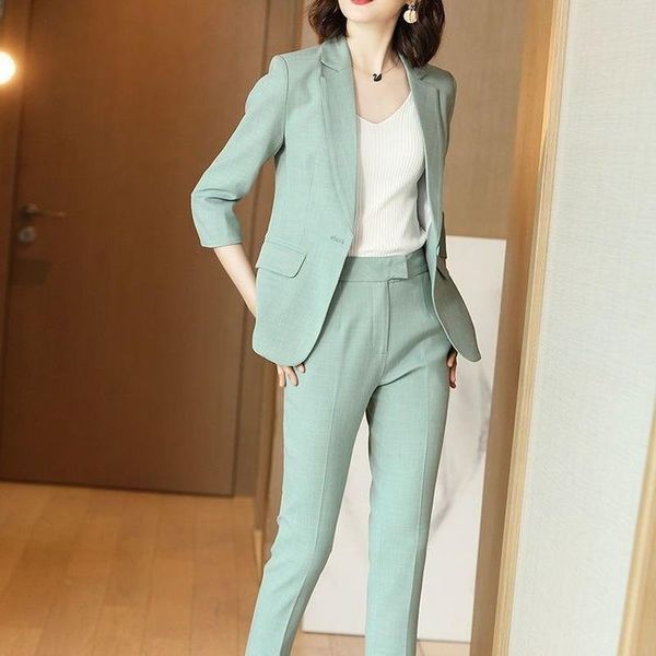 women's two piece pants casual outfits loose blazers + ankle pant suits office lady long jacket 2 set, White
women's two piece pants casual outfits loose blazers + ankle pant suits office lady long jacket 2 set, White