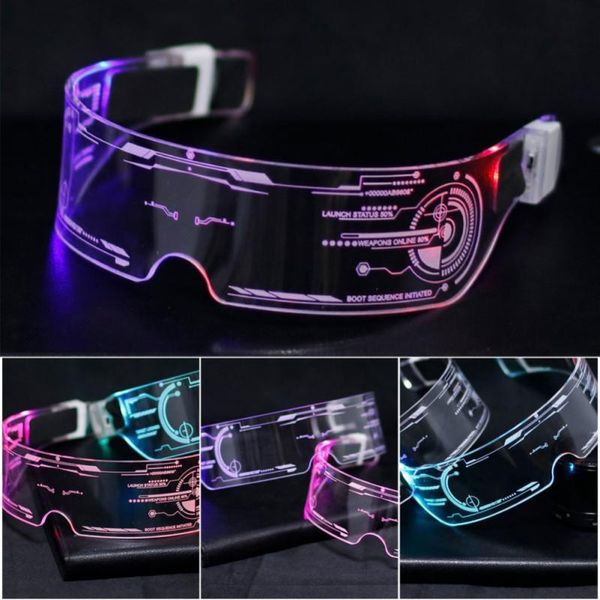 party decoration led luminous glasses el flashing neon bar light up rave costume decor dj sunglasses
party decoration led luminous glasses el flashing neon bar light up rave costume decor dj sunglasses