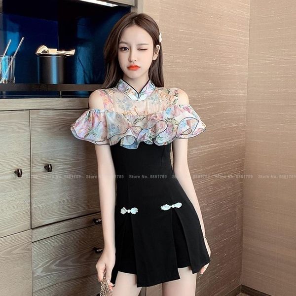 vrouwen bruiloft avondjurk retro cheongsam slanke mini rok gothic vintage qipao party club bodycon prinses stadiumkostuum ethnic clothi, Red
vrouwen bruiloft avondjurk retro cheongsam slanke mini rok gothic vintage qipao party club bodycon prinses stadiumkostuum ethnic clothi, Red