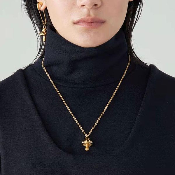 pendant necklaces mushroom long necklace for women stainless steel gold sweater funny unusual cool creative y2k jewelry 2021, Silver
pendant necklaces mushroom long necklace for women stainless steel gold sweater funny unusual cool creative y2k jewelry 2021, Silver