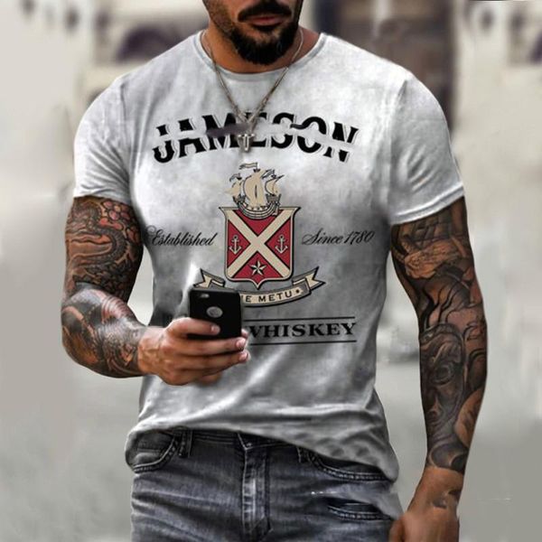 men's t-shirts summer fashion letter printing t-shirt casual short-sleeved loose plus size 2022, White;black
men's t-shirts summer fashion letter printing t-shirt casual short-sleeved loose plus size 2022, White;black