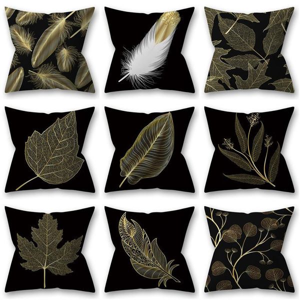 pillow case gold plant printed polyester decorative pillows for sofa cushion cover home decor cojines decorativos para sofá
pillow case gold plant printed polyester decorative pillows for sofa cushion cover home decor cojines decorativos para sofá