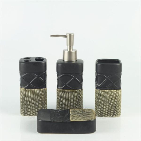 bath accessory set four sets of ceramic suit bathroom supplies cleaning soap dispenser accessories home suite
bath accessory set four sets of ceramic suit bathroom supplies cleaning soap dispenser accessories home suite