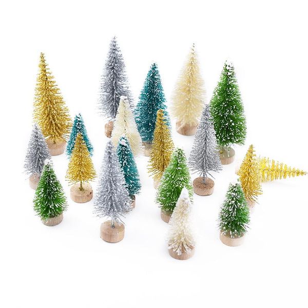 christmas decorations 8pcs wholesale small diy tree fake pine needles mini sisal bottle brush santa snow frost village house
christmas decorations 8pcs wholesale small diy tree fake pine needles mini sisal bottle brush santa snow frost village house