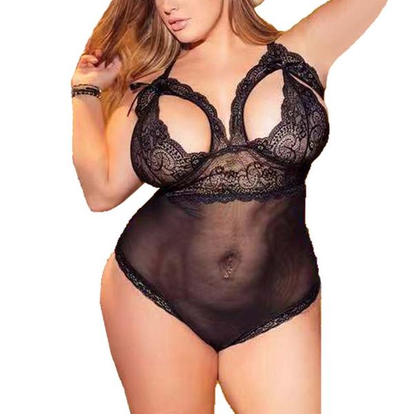 plus size sleepwear bodysuit one-piece jumpsuit babydolls ladies bikini perspective lace lingerie women's jumpsuits & rompers, Black;white
plus size sleepwear bodysuit one-piece jumpsuit babydolls ladies bikini perspective lace lingerie women's jumpsuits & rompers, Black;white