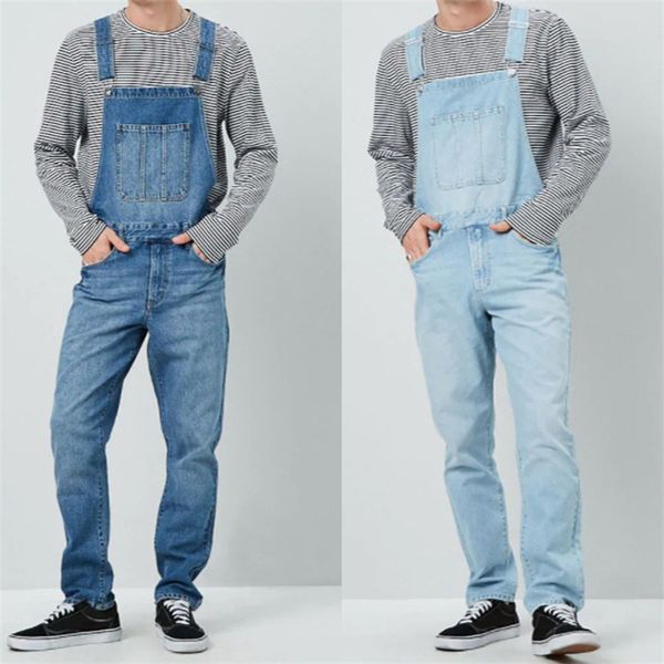 denim overalls men jean jumpsuits hip hop suspender cowboy loose pants streetwear, Blue
denim overalls men jean jumpsuits hip hop suspender cowboy loose pants streetwear, Blue