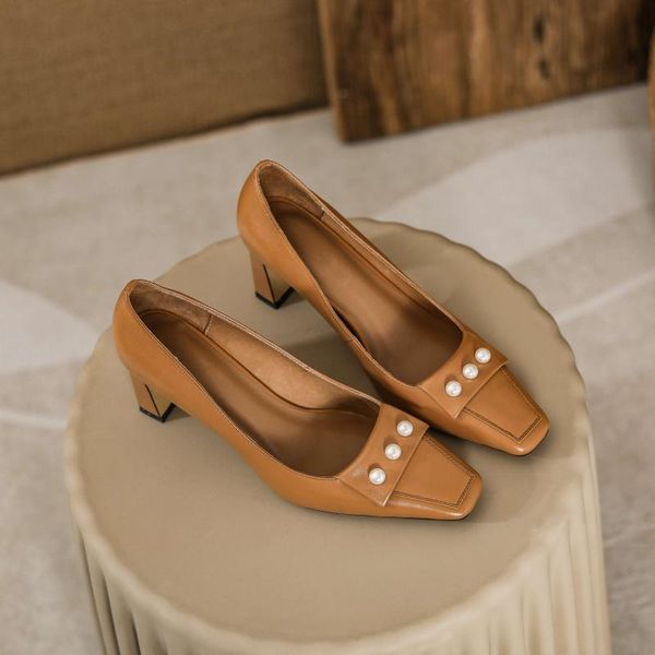 full grain leather square toe high heels pearl decorations french romantic pretty girls dating cozy women pumps l59 dress shoes, Black
full grain leather square toe high heels pearl decorations french romantic pretty girls dating cozy women pumps l59 dress shoes, Black