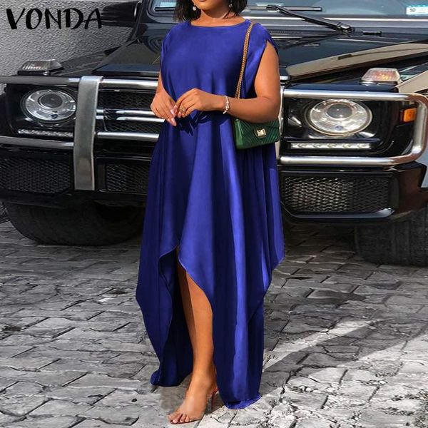 women asymmetrica lsundress casual vestidos female o neck baggy dress vonda 2021 elegant spring solid maxi robe plus size dresses, Black;gray
women asymmetrica lsundress casual vestidos female o neck baggy dress vonda 2021 elegant spring solid maxi robe plus size dresses, Black;gray
