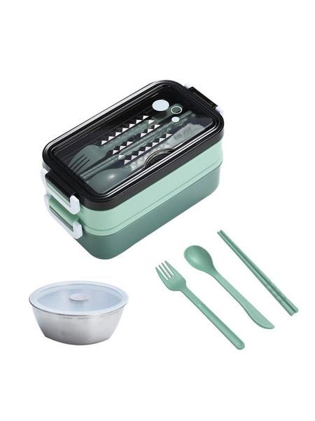 dinnerware sets lunch boxes for 304 stainless steel double-layer thermal insulation box container with compartments and soup bowl
dinnerware sets lunch boxes for 304 stainless steel double-layer thermal insulation box container with compartments and soup bowl