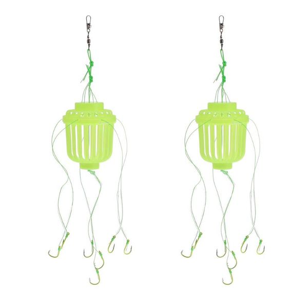 fishing hooks 2 pcs lure trap hook noctilucent carp feeder tackle basket
fishing hooks 2 pcs lure trap hook noctilucent carp feeder tackle basket