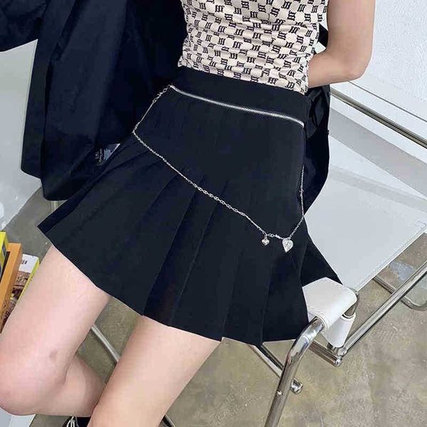 skirts runway pleated street trendy black a-line mini skirt zipper chic patchwork fashion designer summer women clothes v91p
skirts runway pleated street trendy black a-line mini skirt zipper chic patchwork fashion designer summer women clothes v91p