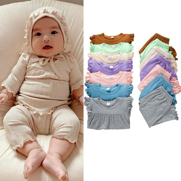 clothing sets 2pcs kids girls casual autumn outfit solid color ruffle long sleeve pants loose toddler baby clothes 0-4y, White
clothing sets 2pcs kids girls casual autumn outfit solid color ruffle long sleeve pants loose toddler baby clothes 0-4y, White