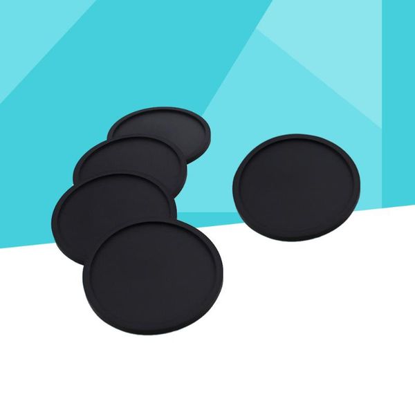 mats & pads 5pcs silicone drink placemats thick cup mug glass bottle nonslip table mat safe pad (black)
mats & pads 5pcs silicone drink placemats thick cup mug glass bottle nonslip table mat safe pad (black)