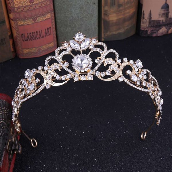 h1189 international station diamond bridal headdress rose gold crown hair band accessories, Silver
h1189 international station diamond bridal headdress rose gold crown hair band accessories, Silver