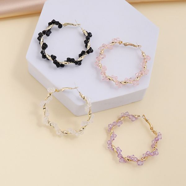 factory wholesale jewelry geometry metal multicolor crystal women's personality fashion ins earrings e329 party gift
factory wholesale jewelry geometry metal multicolor crystal women's personality fashion ins earrings e329 party gift