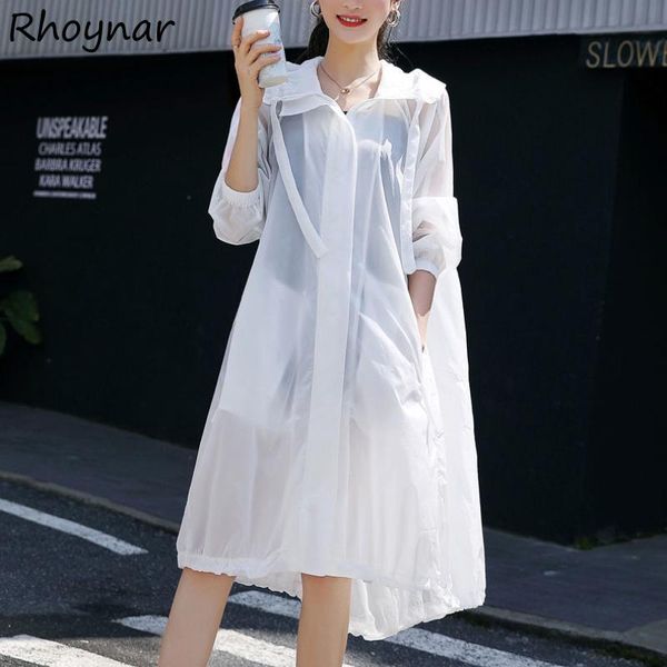 women's jackets women coats summer sun-protection baggy fashion pockets long sleeve hooded zipper casual streetwear korean style female, Black;brown
women's jackets women coats summer sun-protection baggy fashion pockets long sleeve hooded zipper casual streetwear korean style female, Black;brown