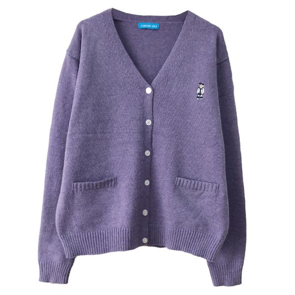 women's jackets knitting cardiogan for fall/winter, loose trigger with control scene that's lazy, women's embroidered leisure, Black;brown
women's jackets knitting cardiogan for fall/winter, loose trigger with control scene that's lazy, women's embroidered leisure, Black;brown