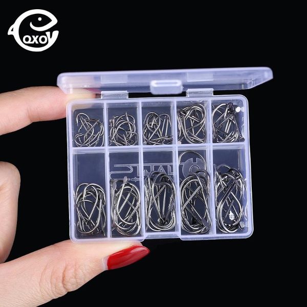 100pcs/box small barbed fishing hooks sea fish single hook accessories high carbon steel use for soft lure
100pcs/box small barbed fishing hooks sea fish single hook accessories high carbon steel use for soft lure