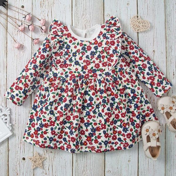 girl's dresses autumn long-sleeved flower dress sweet princess children's clothing, Red;yellow
girl's dresses autumn long-sleeved flower dress sweet princess children's clothing, Red;yellow