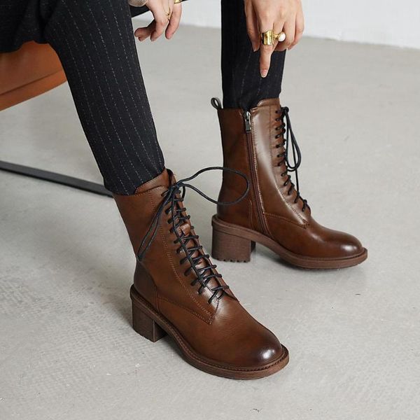 boots lace up fashion womens ankle platform square heel women western rubber black boot skmc
boots lace up fashion womens ankle platform square heel women western rubber black boot skmc