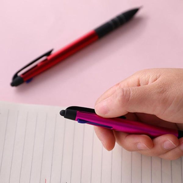3in1 ballpoint pen 0.5mm rollerball office stationery exam gift spare for school supplies q0x7 pens, Blue;orange
3in1 ballpoint pen 0.5mm rollerball office stationery exam gift spare for school supplies q0x7 pens, Blue;orange