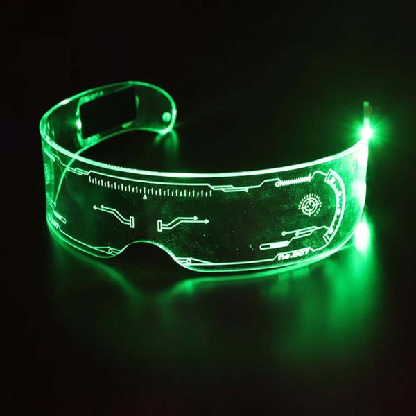 party decoration led glasses neon luminous light up rave costume bar year decor
party decoration led glasses neon luminous light up rave costume bar year decor