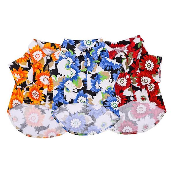 dog apparel colorful hawaii style pet summer costume cool breathable chiffon short sleeve printed shirt for dogs soft cute clothes
dog apparel colorful hawaii style pet summer costume cool breathable chiffon short sleeve printed shirt for dogs soft cute clothes