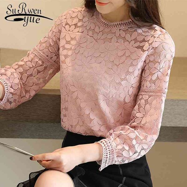 fashion womens and blouses long sleeve hollow lace shirt shirts 1636 50 210508, White
fashion womens and blouses long sleeve hollow lace shirt shirts 1636 50 210508, White