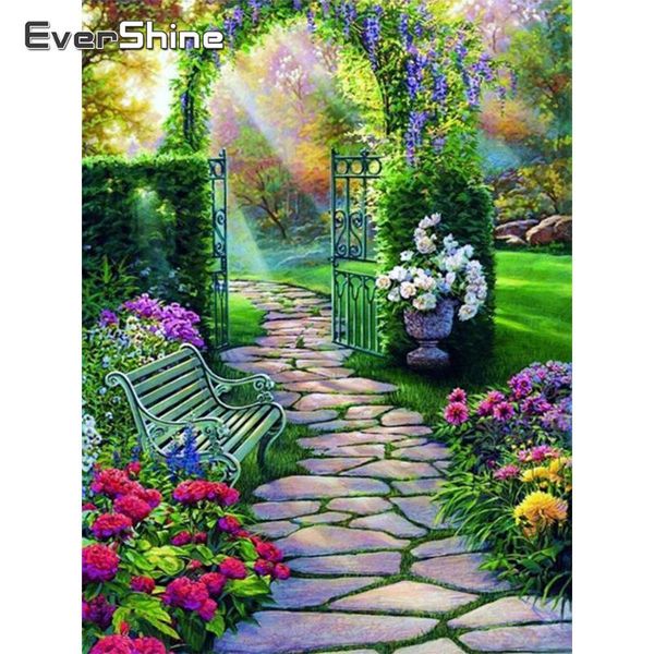 diamond painting evershine 5d kits garden cross stitch embroidery landscape picture of rhinestones wall decoration
diamond painting evershine 5d kits garden cross stitch embroidery landscape picture of rhinestones wall decoration