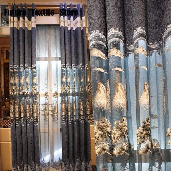 curtain & drapes 2021 chenille hollow embroidered blackout fabric dining room living chinese curtains can be customized
curtain & drapes 2021 chenille hollow embroidered blackout fabric dining room living chinese curtains can be customized