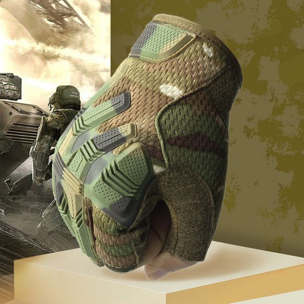 gloves camouflage half finger tactical outdoor cross-country motorcycle riding men' combat fitness sports, Blue;gray
gloves camouflage half finger tactical outdoor cross-country motorcycle riding men' combat fitness sports, Blue;gray