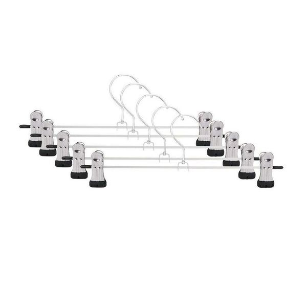 laundry bags metal hangers pants hanger strong skirt anti-reflective clothes with clips 30 cm (30,5 cm), batch of 10
laundry bags metal hangers pants hanger strong skirt anti-reflective clothes with clips 30 cm (30,5 cm), batch of 10