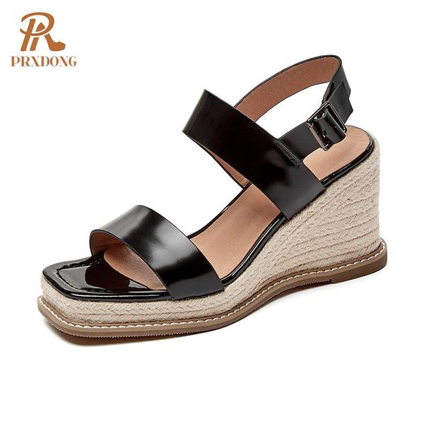 brand women summer shoes genuine cow leather wedges high heels platform black brown dress party office ladies sandals 39
brand women summer shoes genuine cow leather wedges high heels platform black brown dress party office ladies sandals 39