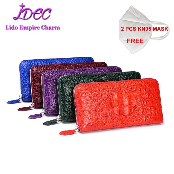 wallets luxury elegant women's high-end wallet long style real crocodile leather multi-color optional, Red;black
wallets luxury elegant women's high-end wallet long style real crocodile leather multi-color optional, Red;black