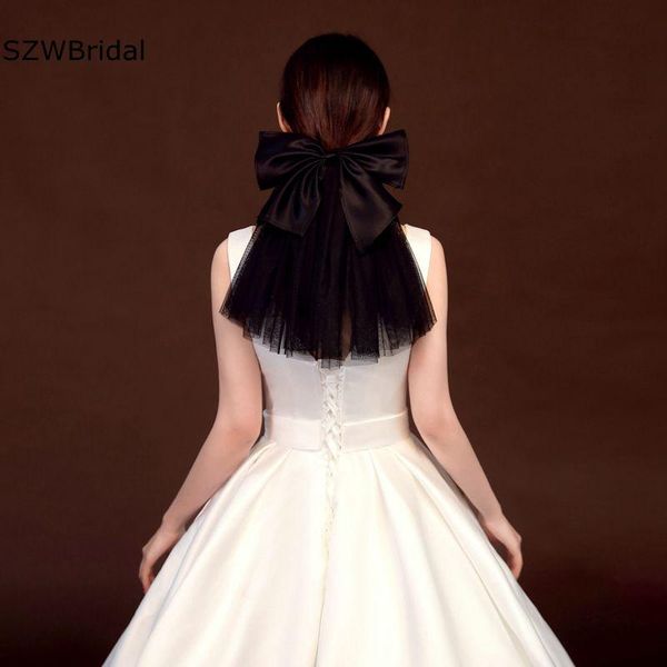 bridal veils black short wedding veil with bow bruiloft slub headwear mariage accessories
bridal veils black short wedding veil with bow bruiloft slub headwear mariage accessories