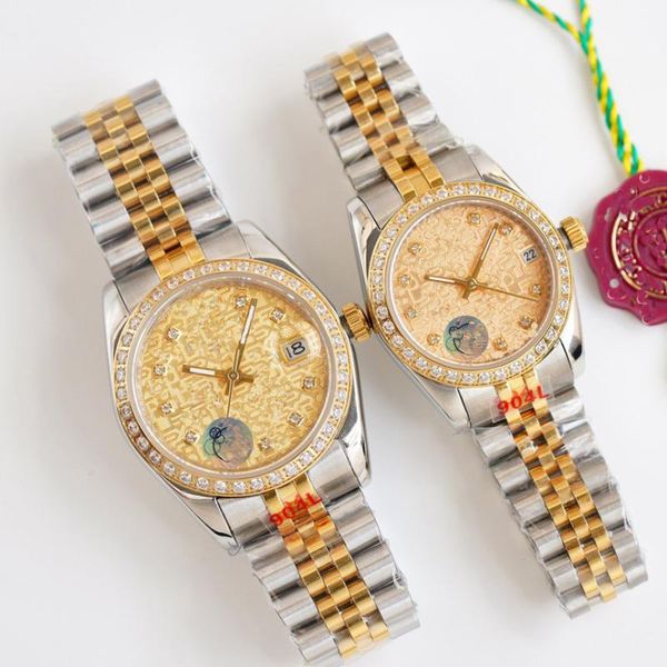 wristwatches custom logo diamond watch couple watches pair men and women 18k gold 1:1 automatic mechanical, Slivery;brown
wristwatches custom logo diamond watch couple watches pair men and women 18k gold 1:1 automatic mechanical, Slivery;brown