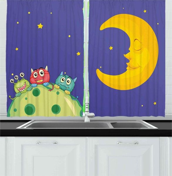 curtain & drapes purple yellow moon kitchen curtains cartoon style monster a the sky stars for cafe decor
curtain & drapes purple yellow moon kitchen curtains cartoon style monster a the sky stars for cafe decor