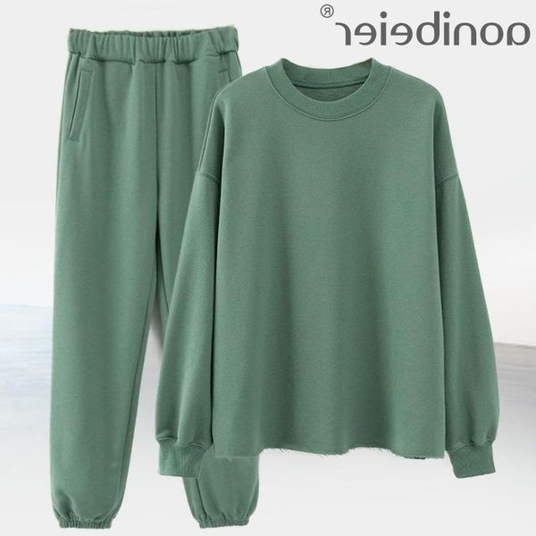 men's hoodies & sweatshirts hoodie aonibeier women's suits casual full sleeve sweatshirt elastic waist trousers 2 pcs sets high st, Black
men's hoodies & sweatshirts hoodie aonibeier women's suits casual full sleeve sweatshirt elastic waist trousers 2 pcs sets high st, Black