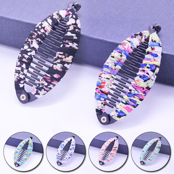 hair claws clip fish shape banana barrettes flower printing fabric hairpins hair accessories women hair clip clamp jewelry, Silver
hair claws clip fish shape banana barrettes flower printing fabric hairpins hair accessories women hair clip clamp jewelry, Silver