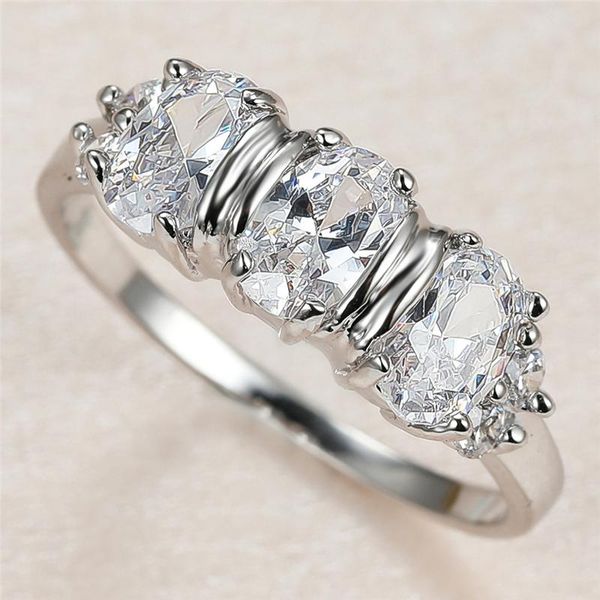 size 6 female white crystal thin ring charm silver color wedding rings for women cute small oval zircon stone engagement, Slivery;golden
size 6 female white crystal thin ring charm silver color wedding rings for women cute small oval zircon stone engagement, Slivery;golden
