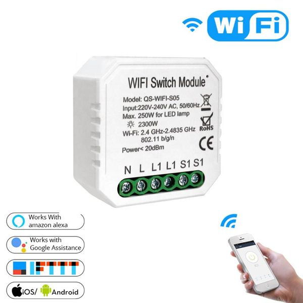 smart home control wifi light switch tuya intelligent relay module life/tuya app remote work with alexa google ho
smart home control wifi light switch tuya intelligent relay module life/tuya app remote work with alexa google ho