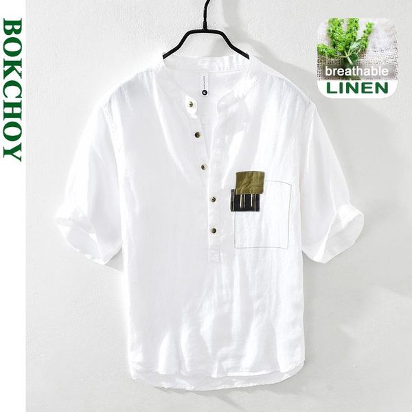men's casual shirts 2021 summer and spring men retro color matching five-point sleeve shirt youth thin section white gray workwear gd-5, White;black
men's casual shirts 2021 summer and spring men retro color matching five-point sleeve shirt youth thin section white gray workwear gd-5, White;black