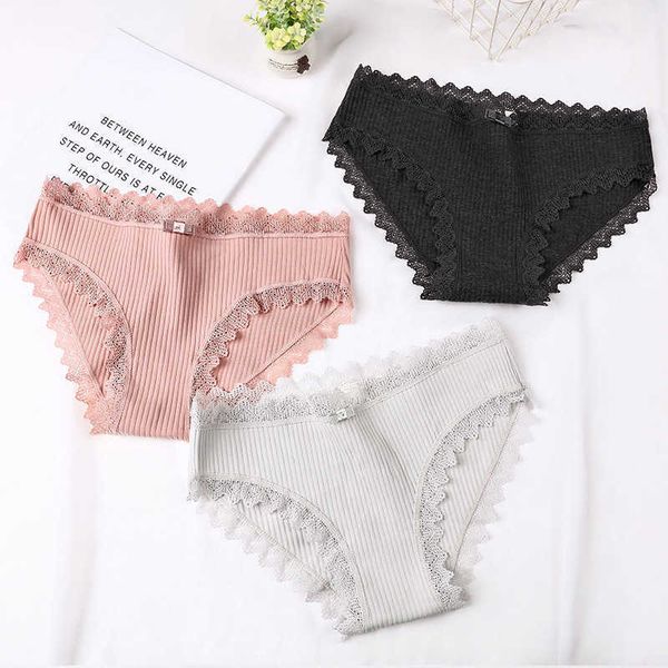 briefs panties student girl cute traceless cotton crotch cloth lace, Black;white
briefs panties student girl cute traceless cotton crotch cloth lace, Black;white