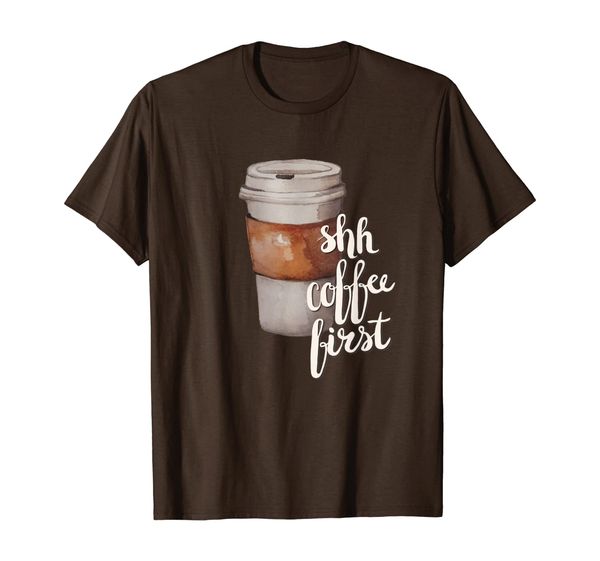 coffee first watercolor cup caffeine drinker novelty gifts t-shirt, White;black
coffee first watercolor cup caffeine drinker novelty gifts t-shirt, White;black