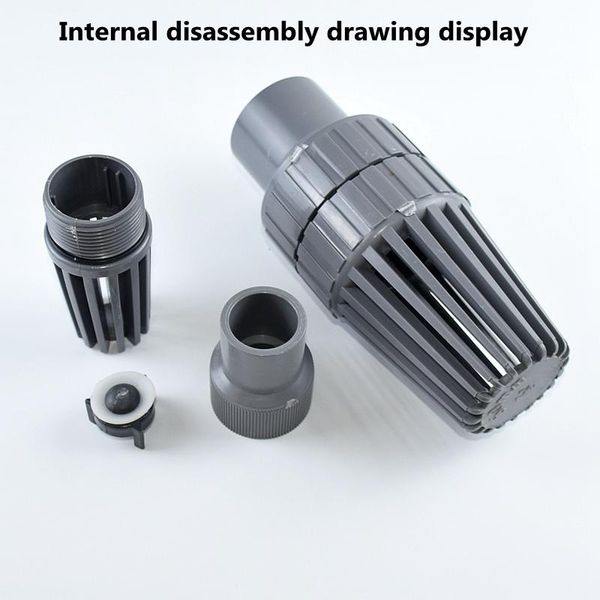 watering equipments 1pc id 32/40/50/63mm pvc valve fish tank aquarium check garden irrigation bottom adapter water pipe connector
watering equipments 1pc id 32/40/50/63mm pvc valve fish tank aquarium check garden irrigation bottom adapter water pipe connector