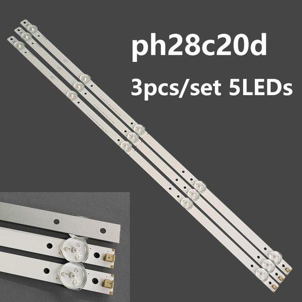 strips 30set=90pcs led backlight strip 5leds for 28inch ph ilco ph28c20d ph28c20 
strips 30set=90pcs led backlight strip 5leds for 28inch ph ilco ph28c20d ph28c20