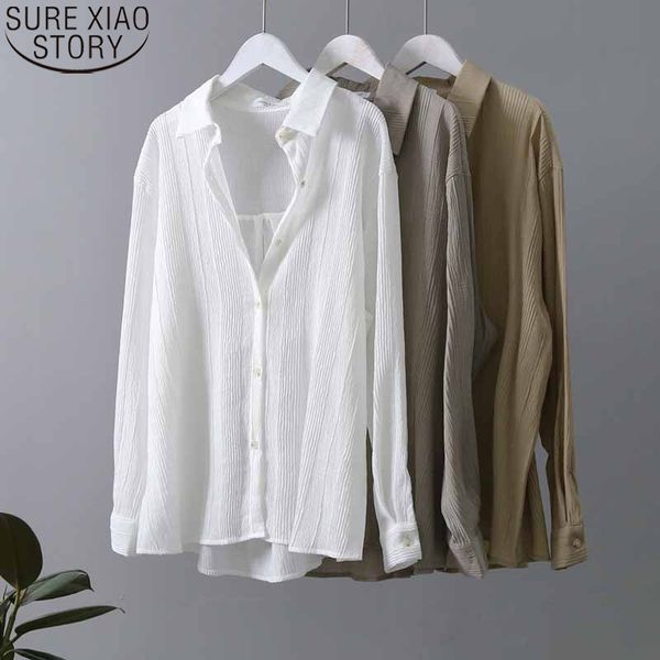 real po casual shirts women loose blouse turn-down collar korean laides long sleeve femlae fall blusas 12142 210417, White
real po casual shirts women loose blouse turn-down collar korean laides long sleeve femlae fall blusas 12142 210417, White